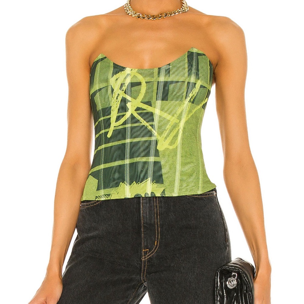 Miaou // Leia Corset // Stone Green